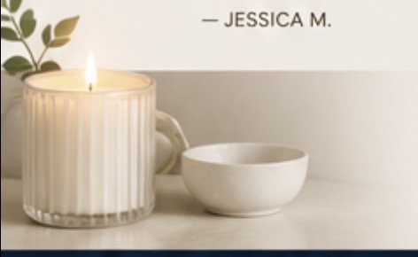Lifestyle — candles and plants